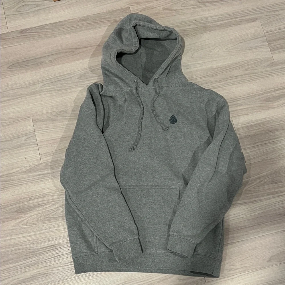 Stio Charcoal Gray Men's Hoodie - Picture 2 of 4